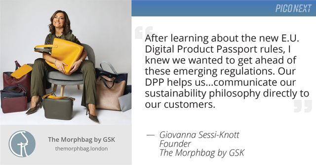 The Morphbag customer
quote